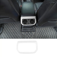 For 2018+ Jeep Wrangler JL JLU Gladiator JT Rear Back Seat Air Vents Trim Cover Bezel RT-TCZ