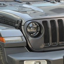 For 2018+ Jeep Wrangler JL JLU Headlight & Rear Taillights Lamp Guard Trim Black 4pcs RT-TCZ