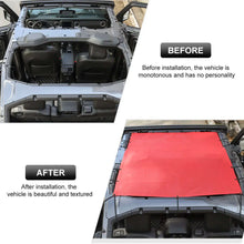 For 2018+ Jeep Wrangler JL JLU JT 4 Door Sunshade Shade Mesh Top Cover Red RT-TCZ