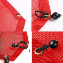 For 2018+ Jeep Wrangler JL JLU JT 4 Door Sunshade Shade Mesh Top Cover Red RT-TCZ