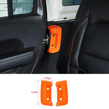 For 2018+ Jeep Wrangler JL JLU Rear Door Lock Protection Cover Protector Trim RT-TCZ
