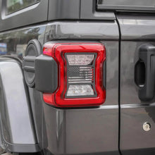 For 2018+ Jeep Wrangler JL JLU Rear Taillights Lamp Guard Trim Black 2Pcs RT-TCZ
