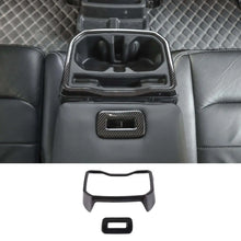 For 2018+ Jeep Wrangler JL JLU Rear Water Cup Holder Decor Cover Seat Armrest Trim RT-TCZ