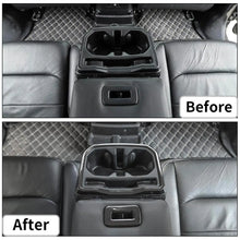 For 2018+ Jeep Wrangler JL JLU Rear Water Cup Holder Decor Cover Seat Armrest Trim RT-TCZ