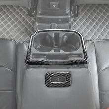 For 2018+ Jeep Wrangler JL JLU Rear Water Cup Holder Decor Cover Seat Armrest Trim RT-TCZ
