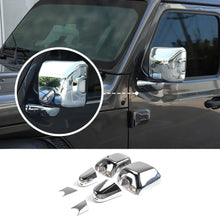 For 2018+ Jeep Wrangler JL JLU Rearview Mirror Shell Base Cover Trim RT-TCZ