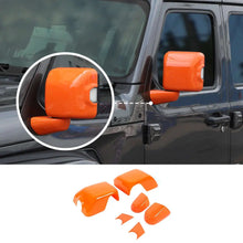 For 2018+ Jeep Wrangler JL JLU Rearview Mirror Shell Base Cover Trim RT-TCZ