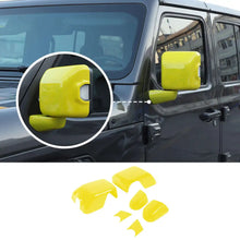 For 2018+ Jeep Wrangler JL JLU Rearview Mirror Shell Base Cover Trim RT-TCZ