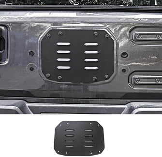 For 2018+ Jeep Wrangler JL JLU Tailgate Spare Tire Carrier Vent-Plate Cover RT-TCZ