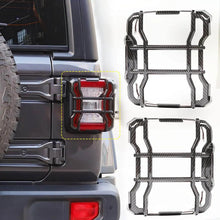For 2018+ Jeep Wrangler JL JLU Taillight Guards Protectors Trim, Applicable LED Light RT-TCZ