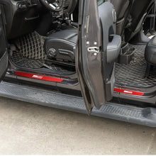 For 2018+ Jeep Wrangler JL JLU & Gladiator JT 4Doors 4 x Car Door Sill Protection Strip Cover RT-TCZ