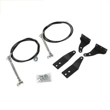 For 2018+ Jeep Wrangler JL JLU & Gladiator JT Adjustable Limb Riser Kit Black RT-TCZ