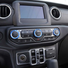 For 2018+ Jeep Wrangler JL JLU & Gladiator JT Air Conditioner Switch Knob Cover Trim Style A RT-TCZ