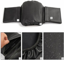 For 2018+ Jeep Wrangler JL JLU & Gladiator JT Center Console Armrest Box Cover Leather Pad with Side Storage Pockets Bag RT-TCZ