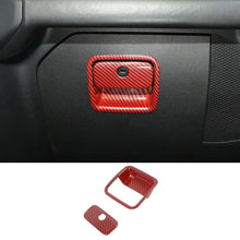 For 2018+ Jeep Wrangler JL JLU & Gladiator JT Co-Pilot Storage Glove Box Handle Cover Trim RT-TCZ