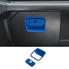 For 2018+ Jeep Wrangler JL JLU & Gladiator JT Co-Pilot Storage Glove Box Handle Cover Trim RT-TCZ