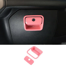 For 2018+ Jeep Wrangler JL JLU & Gladiator JT Co-Pilot Storage Glove Box Handle Cover Trim RT-TCZ