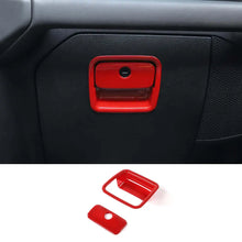 For 2018+ Jeep Wrangler JL JLU & Gladiator JT Co-Pilot Storage Glove Box Handle Cover Trim RT-TCZ