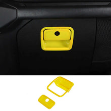 For 2018+ Jeep Wrangler JL JLU & Gladiator JT Co-Pilot Storage Glove Box Handle Cover Trim RT-TCZ