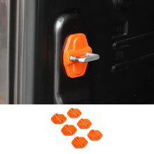 For 2018+ Jeep Wrangler JL JLU & Gladiator JT Door Lock Cover Buckle Cover Trim RT-TCZ