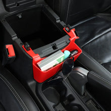 For 2018+ Jeep Wrangler JL JLU & Gladiator JT Front Center Console Armrest Organizer Storage Box Black RT-TCZ