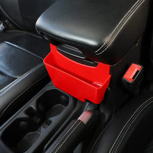 For 2018+ Jeep Wrangler JL JLU & Gladiator JT Front Center Console Armrest Organizer Storage Box Black RT-TCZ