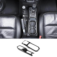 For 2018+ Jeep Wrangler JL JLU & Gladiator JT Gear Shift Center Console Panel Trim Cover Black Carbon Fiber RT-TCZ