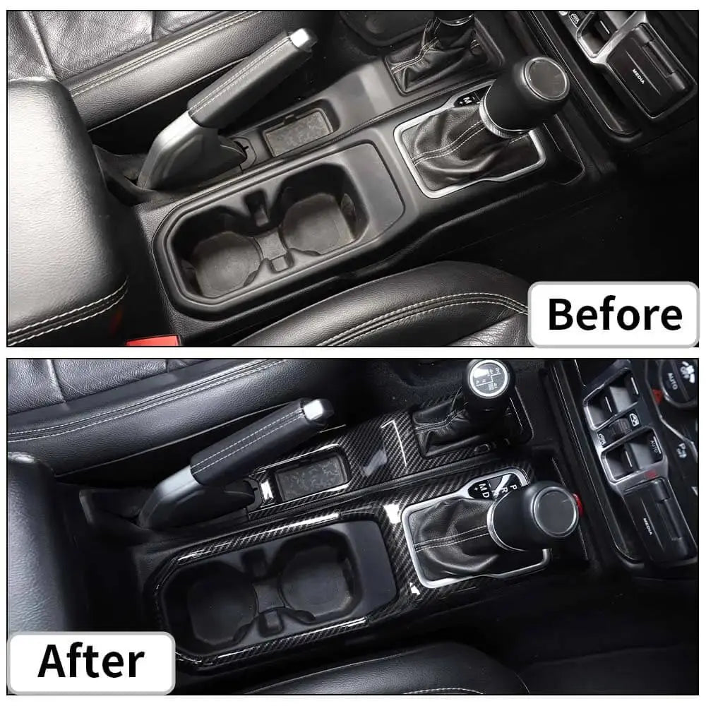 RT-TCZ Gear Shift Pane Control Center Console Trim Panel Cover Decor ...