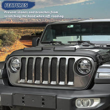 For 2018+ Jeep Wrangler JL JLU & Gladiator JT Hood Engine Cover Protector RT-TCZ