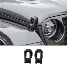 For 2018+ Jeep Wrangler JL JLU & Gladiator JT Hood Latch Lock Catch Brackets Cover Trim RT-TCZ