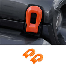 For 2018+ Jeep Wrangler JL JLU & Gladiator JT Hood Latch Lock Catch Brackets Cover Trim RT-TCZ