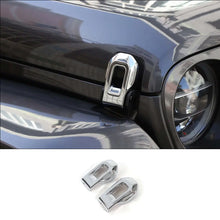 For 2018+ Jeep Wrangler JL JLU & Gladiator JT Hood Latch Lock Catch Brackets Cover Trim RT-TCZ