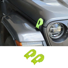 For 2018+ Jeep Wrangler JL JLU & Gladiator JT Hood Latch Lock Catch Brackets Cover Trim RT-TCZ