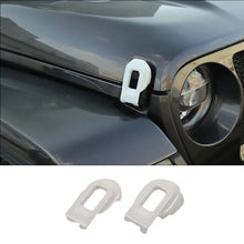 For 2018+ Jeep Wrangler JL JLU & Gladiator JT Hood Latch Lock Catch Brackets Cover Trim RT-TCZ