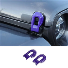 For 2018+ Jeep Wrangler JL JLU & Gladiator JT Hood Latch Lock Catch Brackets Cover Trim RT-TCZ