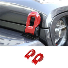 For 2018+ Jeep Wrangler JL JLU & Gladiator JT Hood Latch Lock Catch Brackets Cover Trim RT-TCZ