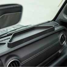 For 2018+ Jeep Wrangler JL JLU & Gladiator JT Interior Dashboard Storage Tray Dash Console Storage Box Black RT-TCZ