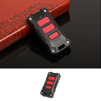 For 2018+ Jeep Wrangler JL JLU & Gladiator JT Key Fob Cover Case Skin Trim ABS RT-TCZ