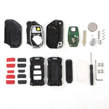 For 2018+ Jeep Wrangler JL JLU & Gladiator JT Key Fob Cover Case Skin Trim ABS RT-TCZ