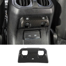 For 2018+ Jeep Wrangler JL JLU & Gladiator JT Rear Window Lift Switch Panel Cover Trim RT-TCZ