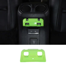 For 2018+ Jeep Wrangler JL JLU & Gladiator JT Rear Window Lift Switch Panel Cover Trim RT-TCZ