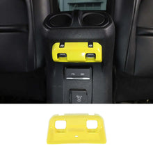 For 2018+ Jeep Wrangler JL JLU & Gladiator JT Rear Window Lift Switch Panel Cover Trim RT-TCZ