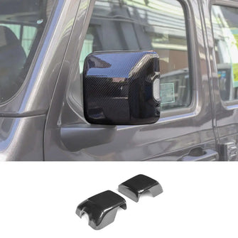 For 2018+ Jeep Wrangler JL JLU & Gladiator JT Rearview Side Mirror Trim with Turn Lights RT-TCZ