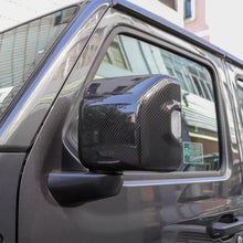 For 2018+ Jeep Wrangler JL JLU & Gladiator JT Rearview Side Mirror Trim with Turn Lights RT-TCZ