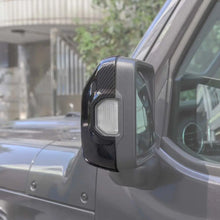 For 2018+ Jeep Wrangler JL JLU & Gladiator JT Rearview Side Mirror Trim with Turn Lights RT-TCZ