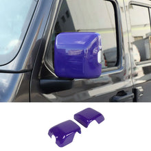 For 2018+ Jeep Wrangler JL JLU & Gladiator JT Rearview Side Mirror Trim with Turn Lights RT-TCZ