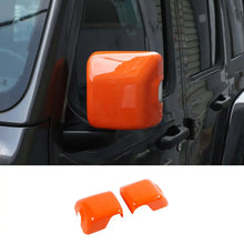 For 2018+ Jeep Wrangler JL JLU & Gladiator JT Rearview Side Mirror Trim with Turn Lights RT-TCZ