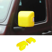 For 2018+ Jeep Wrangler JL JLU & Gladiator JT Rearview Side Mirror Trim with Turn Lights RT-TCZ