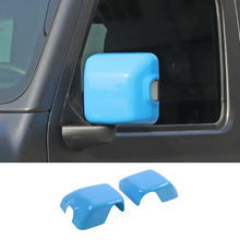 For 2018+ Jeep Wrangler JL JLU & Gladiator JT Rearview Side Mirror Trim with Turn Lights RT-TCZ