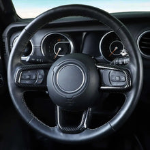 For 2018+ Jeep Wrangler JL JLU & Gladiator JT Steering Wheel Cover Trim RT-TCZ